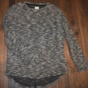 Mens Black & White Sweater